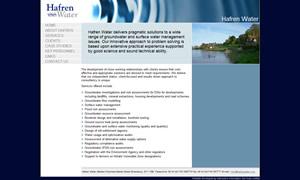 Hafren Water website image