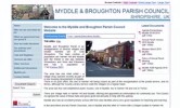 Myddle and Broughton Parish Council  Website